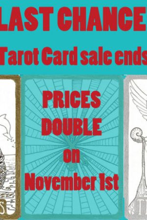 mermaid tarot cards sale ending soon!