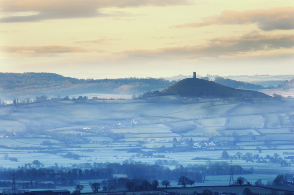 Magnificent photo of the Glastonbury in the Somerset Levels by Stewart Black on Flickr